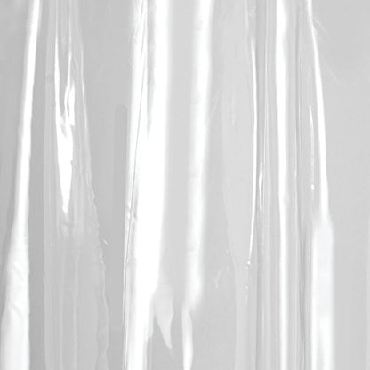 iDesign Waterproof Shower Curtain Liner, Clear | 12 Metal Grommets