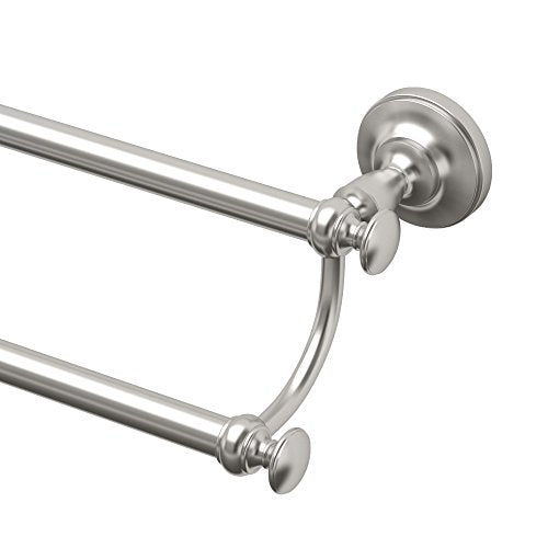 Gatco 4024 Tavern, Double Towel Bar, 24”, Satin Nickel - color: Satin Nickel