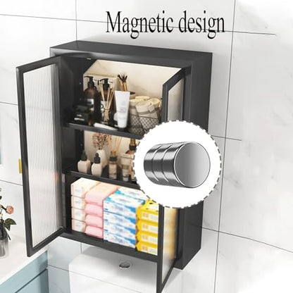 Over The Toilet Shelf for Bathroom, Laundry Room Shelf Wall Mounted, Space Saver Toilet Shelf Bathroom Storage Organizer for Over Toilet Storage and Bathroom Shelf,
