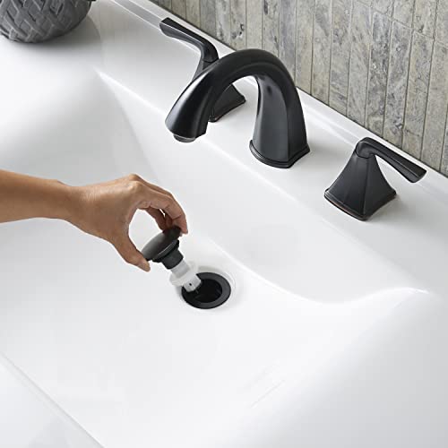 Pfister Selia Bathroom Sink Faucet, 8-Inch Widespread, 2-Handle, 3-Hole, Tuscan Bronze Finish, LF049SLYY