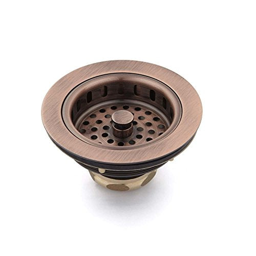 Signature Hardware 212170 4-1/2" Basket Strainer with Tailpiece - color: Polished Nickel