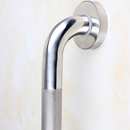 36-inch Knurled Bathtubs Shower Grab Bar, 1.25-Inch Diameter, Brushed Nickel - size: 36 Inch