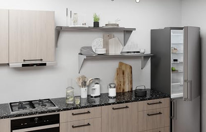 AmGood 48" Long X 14" Deep Stainless Steel Wall Shelf | NSF Certified | Appliance & Equipment Metal Shelving | Kitchen, Restaurant, Garage, Laundry, Utility Room - size: 48" Long X 14" Deep