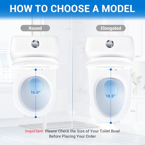 Elongated Toilet Seat 18.5" | Soft Close, Durable PP Toilet Seat, Easy Installation & Removal, Fits Most Toilet Bowls - size: Elongated Standard 18.5"