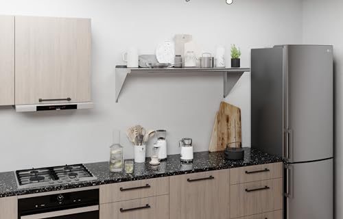 AmGood 48" Long X 18" Deep Stainless Steel Wall Shelf | NSF Certified | Appliance & Equipment Metal Shelving | Kitchen, Restaurant, Garage, Laundry, Utility Room - size: 48" Long X 18" Deep