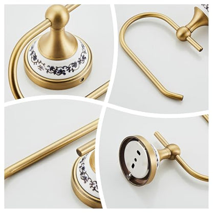 Wall Mounted Bathroom Kitchen Antique Toilet Paper Holder, Open Arm Towel Holder, Tissue Holder, Bathroom Kitchen Tissue Roll Holder YIGUANXIN - color: Antique, size: Toilet Paper Holder