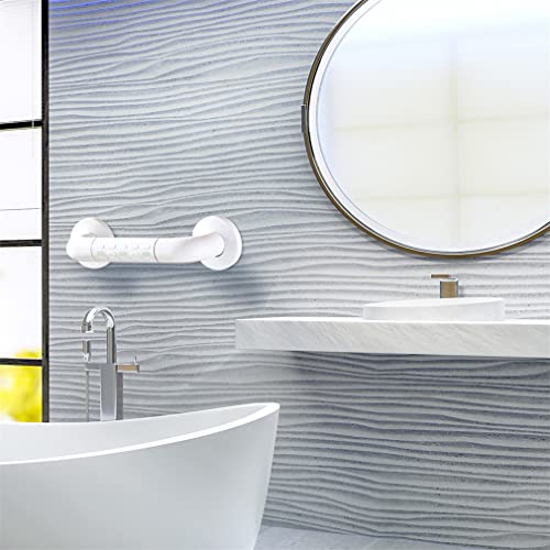 Grab Bars Anti Slip Shower Handle Bathroom Grab Bar Hand Rail Support Assist Bath Handles Bathroom Balance Bars for Handicap Elderly Injury - size: 30*8cm