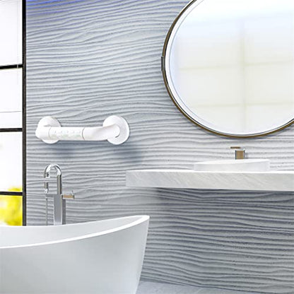 Grab Bars Anti Slip Shower Handle Bathroom Grab Bar Hand Rail Support Assist Bath Handles Bathroom Balance Bars for Handicap Elderly Injury - size: 30*8cm