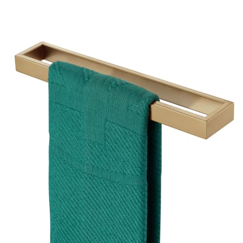 KOKOSIRI Towel Holder 12-Inch Hand Towel Bar Wall Mount Kitchen Rack Champagne Bronze Stainless Steel for Bathroom Hardware, 1 Pack B4008CPG-L12 - color: Champagne Bronze, size: 12-Inch