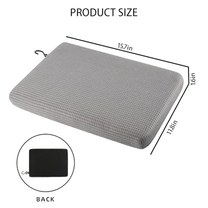 Shower Seat Cushion, Bath Chair Cushion, Bathtub Cushion for Soaking Tub, Non Slip Pad, Shower Safety Mat, Sauna Seat Cushion (Grey) - color: Grey