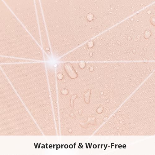 Peach Pink and White Ombre Shower Curtain, Cloth Waterproof Geometric Shower Curtains Set for Bathroom, Machine Washable Bathroom Curtain with 10 Hooks, 60x72 Inches - color: Ombre Geometric - Peach Pink, size: 60"W x 72"L (Pack of 1)