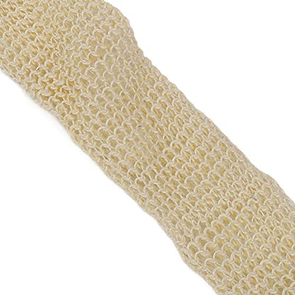 3Pcs Exfoliating Loofah Back Scrubber, Long Body Washcloth Towel Sisal Glove Deep Clean Shower Loofah Set for Home Travel Bathroom