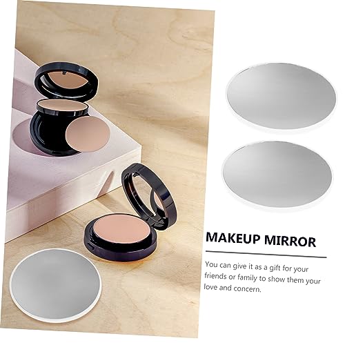 2pcs Magnifying Makeup Mirror Suction Cup Lighted Magnify Mirror for Bathroom