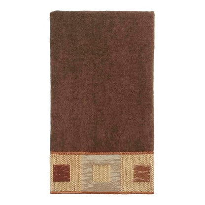 Avanti Linens - 3pc Towel Set, Soft & Absorbent Cotton Towels (Precision Collection) - color: Mocha, size: 3 pc Towel Set