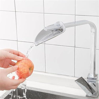 Gray Faucet Extender for Toddlers - Sink Extender for Kids Hand Washing, Bathroom Safety Sink Extender,Sink Spout Wash Helper for Children,Faucet Extender for Kids,Bathroom Safety
