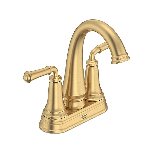 American Standard 7052207.GN0, Delancey 4-Inch Centerset 2-Handle Bathroom Faucet 1.2GPM, Brushed Cool Sunrise (Brushed Gold) - color: Brushed Gold