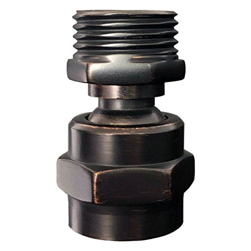 shower head Swivel ball adapter,hand shower rotate povit shower arm extension connector,ORB/oil rubbed bronze