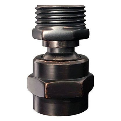 shower head Swivel ball adapter,hand shower rotate povit shower arm extension connector,ORB/oil rubbed bronze