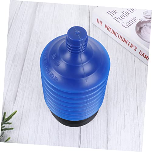Amosfun 2pcs Heavy Duty Plunger for Toilet High Pressure Unclogger Toilet Plunger Ergonomic Handle Plunge for Bathroom
