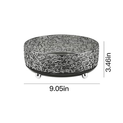 360 Rotating Makeup Organizer, Cosmetics Lazy Susan Spinning Skincare Storage for Vanity, Turntable Perfume Trays for Dresser Bathroom Countertop and Kitchen (Gray)