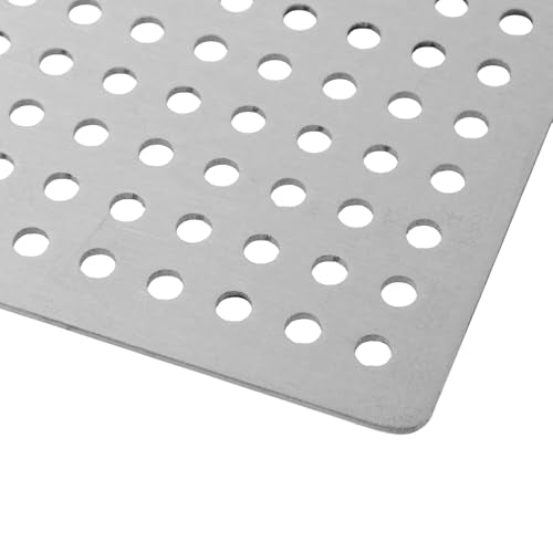 Square Drain Cover Grates,2.95" x 2.95" 304 Stainless Steel Drainage Grate Cover Replacement Floor Drain Strainer for Shower, Bathroom Floor, Balcony, and Outdoor Garden Drains -2pcs - size: 2.95" x 2.95"