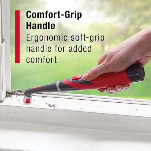 Rubbermaid Reveal Power Scrubber 5-Piece Kit, Cordless Electric Battery Powered Spin Scrub Brush, Water Resistant, for Home/Kitchen/Bathroom/Grout/Tile/Shower/Tub - style: 5-Piece Kit