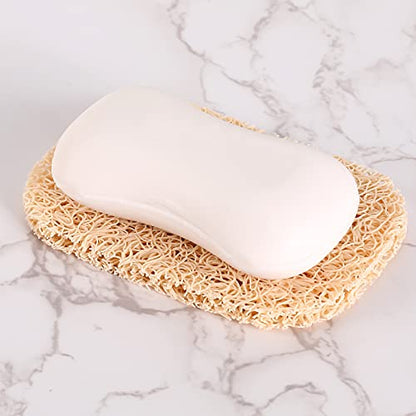 15 Piece Soap Savers Pads - Beige BPA Free Holder for Bar Soap, Non-Slip Self Draining Dish Lift for Shower, Kitchen, Bathroom - Tray Bulk Accessories - color: Beige