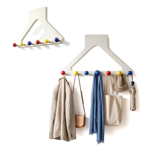 Over-the-Door Hanger Organizer, Multi-Hook Storage for Bathroom and Closet (B 2PCS) - color: B 2PCS