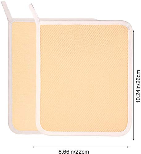 PHOGARY 6 Pack Exfoliating Wash Cloths for Body Scrub and Face Clean, Dual-Sided Wash Towels Bath Washcloths for Men Women Skin Massage Spa - Rough Exfoliating Side and Soft Terry Side