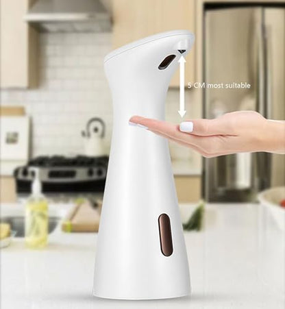 Automatic Touchless Soap Dispenser with IPX6 Waterproof Rating for Bathroom and Kitchen Countertop