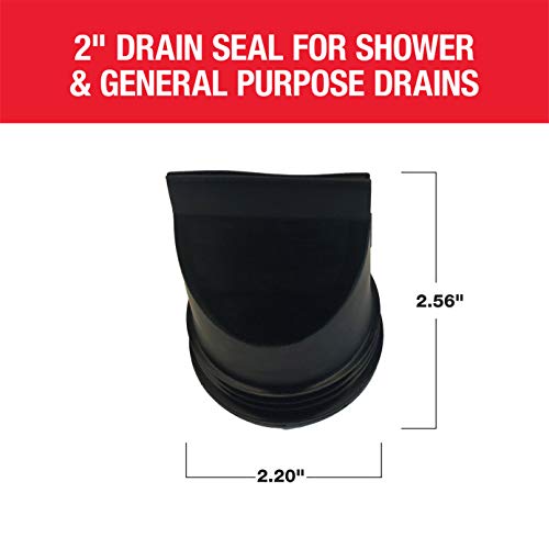 Oatey 4013846 2 in. Dia. Plastic General Purpose Floor Drain, Black (Pack of 4) - size: Pack of 4, style: 2 Inch Shower and Floor Drain