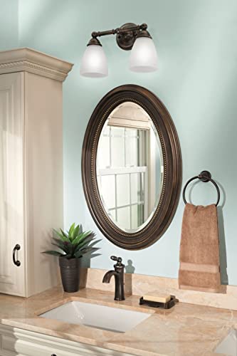 Moen YB2286ORB Brantford Collection Traditional Single Post Bathroom Hand Towel Ring, Oil-Rubbed Bronze - size: Оne Расk