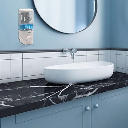 Soap Dispenser Wall Mount, 300ml/10oz Hand Liquid Shampoo Shower Gel Dispenser Manual Household Shampoo Conditioner Body Wash Dispenser for Bathroom Kitchen Office