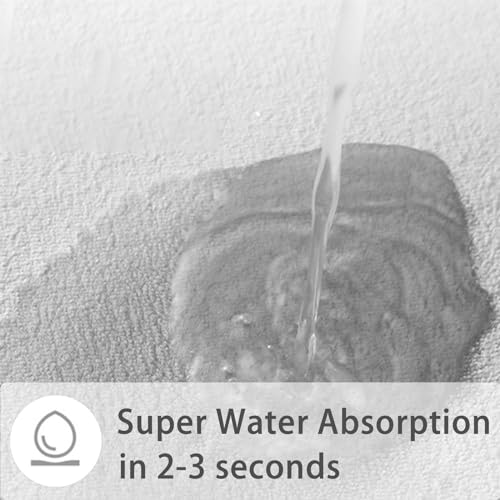 Memory Foam Bath Rugs Leaf Bath Mat Non-Slip Strong Water Absorbent Plush Microfiber Bath Mat Rug Super Water Absorbent Machine Washable Bath Rugs for Bathroom, Tub (20 * 31 inch) - size: 20*31 in