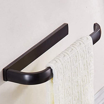 BigBig Home Bronze Toilet Paper Holder, Oil Rubbed Towel Holder Bathroom Towel Ring Rustic Tissue Roll Holder Farmhouse Paper Towel Holder Wall Mount - color: Oil Rubbed Bronze