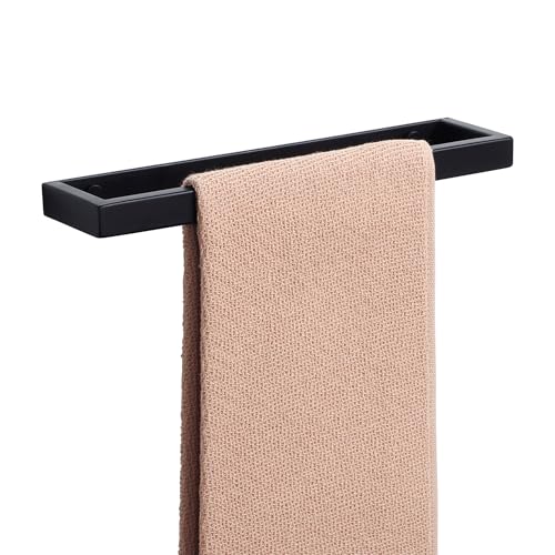 Alise Hand Towel Holder,12 Inch Towel Bar for Bathroom Wall Mounted,Towel Hanger Towel Racks for Bathroom and Lavatory,SUS304 Stainless Steel Towel Rail Matte Black - color: Black, size: 12-Inch