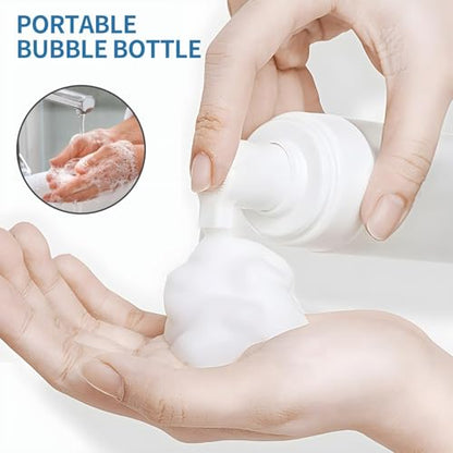 Foam Pump Bottle 3.5oz 2pcs Foaming Soap Dispenser 100ml Foaming Spray Bottless Travel Foas Pump Bottle Empty Travel Foass Bottles Clear Foams Dispenser for Hand Soap Toiletries Shampoo Lotion - size: 100 mL (2-Pack)
