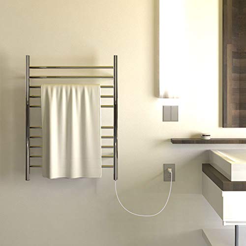 Amba RWP-SP Radiant Plug-In Straight Towel Warmer, Polished
