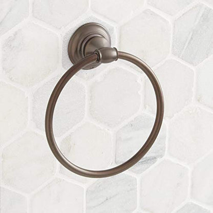 Signature Hardware 446916 Beasley Towel Ring