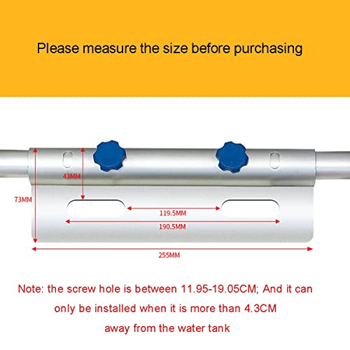 Aluminum Alloy Toilet handrail, Elderly Safety handrail, Toilet Elderly Toilet Stand up Assist handrail,Toilet Safety Frame, Adjustable Freestanding Toilet Handrails Helper