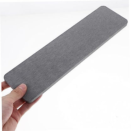 Absorbent Diatomite Mat for Bathroom Countertop Rectangle Design Fast Drying Deep Soap and Mouthwash Cup Mat Keeps Surfaces Dry and Tidy