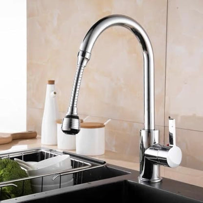 2Pcs Kitchen Faucet Extender Universal Faucet Spray Head 360° Swivel Adjustable Nozzle Spout for Bathroom Kitchen Tap Nozzle Filter Adapter