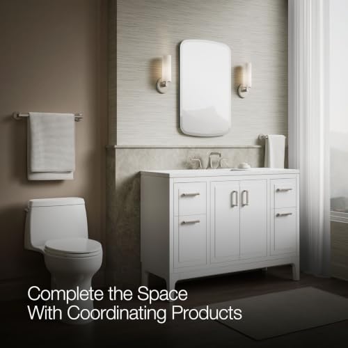 Kohler CB-CLC2031BAN Bancroft Medicine Cabinet Mirror with Beveled Mirror Door & Adjustable Shelves, Bathroom Organizers and Storage, 20 in. W x 31 in. H - style: Bancroft