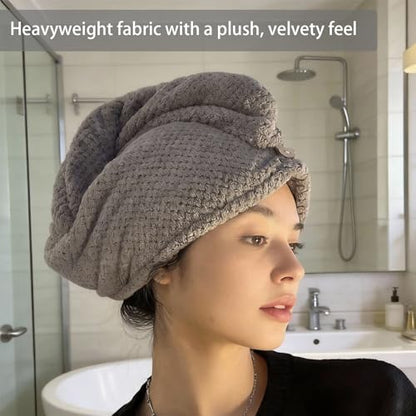 Extra Large Microfiber Bath Towels Set of 6 for Adults, 35″ x 70″, Soft and Super Absorbent, Quick Dry, No Fading and No Lint, Luxury Towel Set for Bathroom, Spa, Gym, Travel - Grey - color: Gray 6-pack