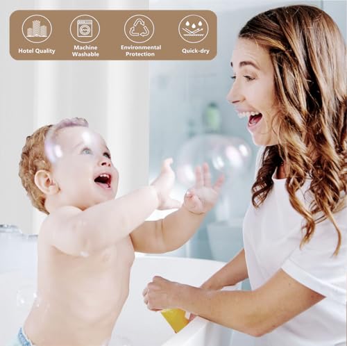 Felisa Stall Fabric Shower Curtain Liner with Large Magnets,36 x 74 inches Soft Cloth & Hotel Quality Shower Stall Curtain for Bathroom,Small Narrow Size Shower Curtain,White - color: White, size: 36"W x 74"L (Pack of 1)