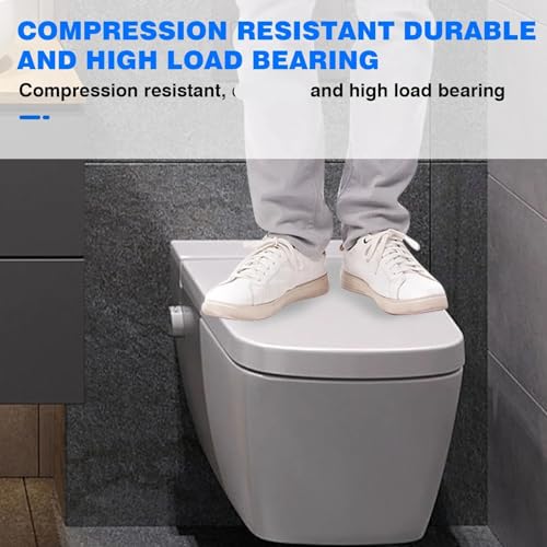 Soft-Close Toilet Seat with Quick-Release Function Square 360degrees Simple Top Fixing with Adjustable Hinge for Modern Bathroom