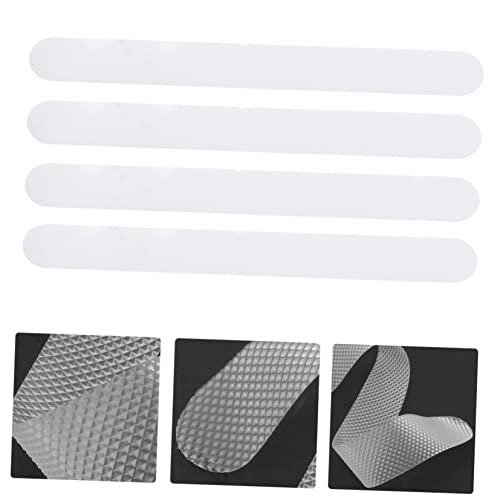 Healifty 24pcs Transparent Non Slip Bath Safety Strips for Bathtubs Showers Stairs Floors Adhesive Stickers for Enhanced Traction Slip Prevention - size: 24 pcs
