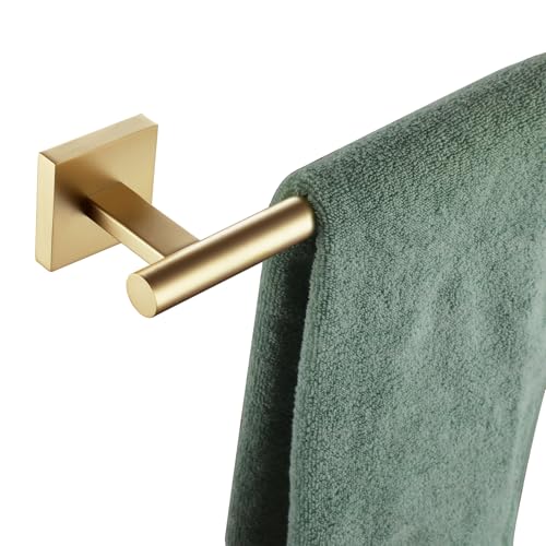 KOKOSIRI Towel Bar Bathroom Towel Holder for Bath Kitchen Cabinet Towel Rails 20 Inch Brushed Gold Stainless Steel B4005BG-L20 - color: Brushed Gold, size: 20-Inch