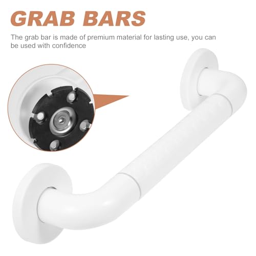 Non-Slip Bathroom Grab Bar Handrail for Bathtub and Toilet, Multi-Function Safety Shower Handle Textured Grip, Elderly and Disabled Support Aid for Fall Prevention