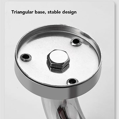 Textured Shower Grab Bar Slipless Stainless Steel Bathroom Safety Hand Rail Support for Elderly People with Limited Mobility (16 Inch (Length: 15.75in, Pipe Diameter: 0.98in)